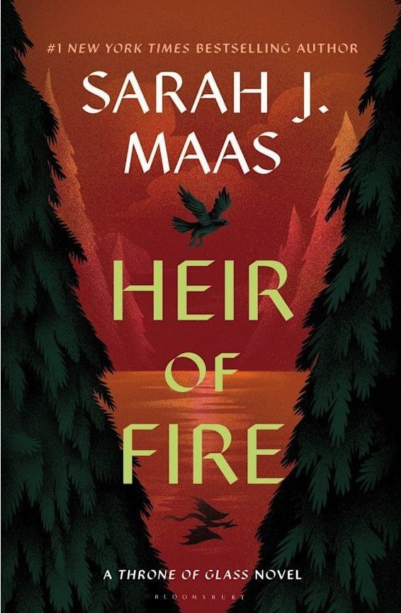 Book cover for Heir of Fire by Sarah J. Maas