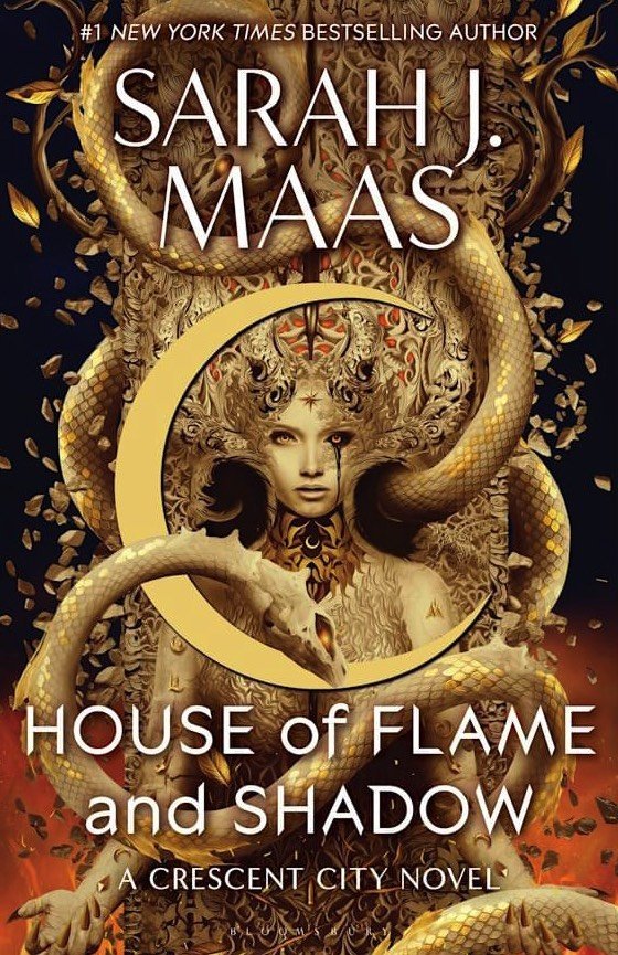 Book cover for House of Flame and Shadow by Sarah J. Maas