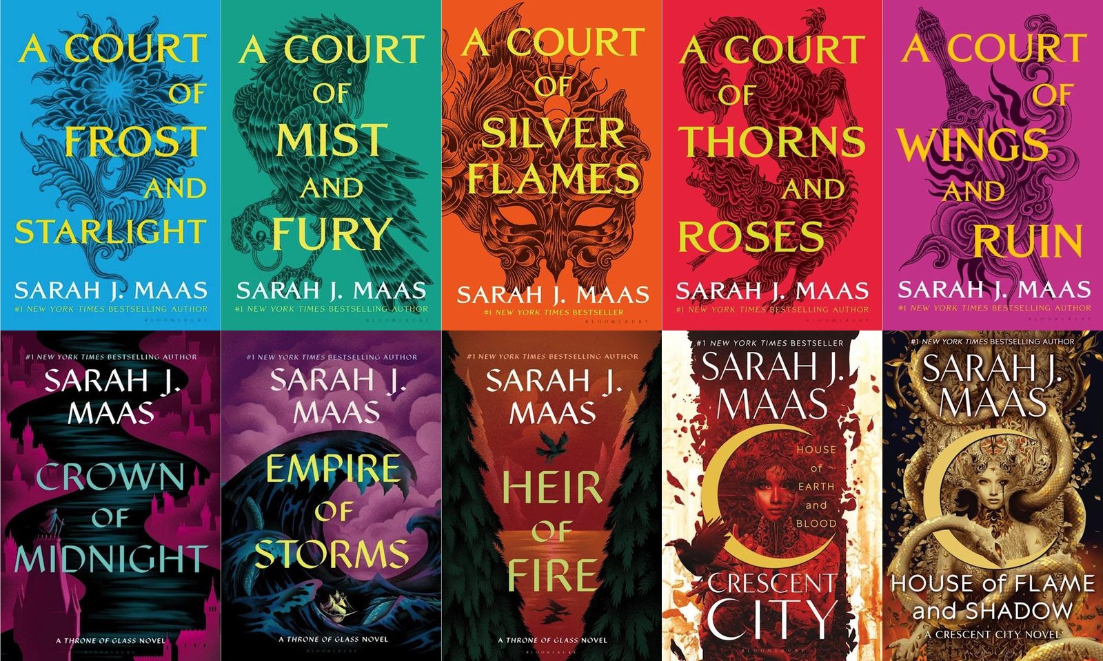 Sara Maas Books in Order Header Image